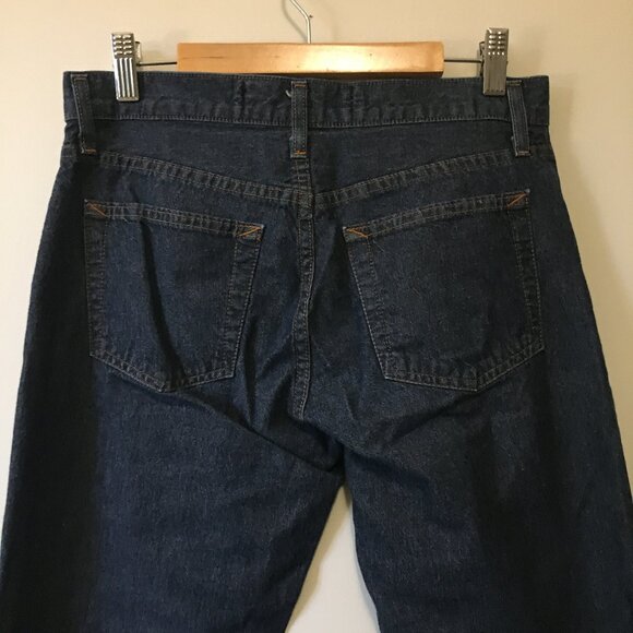 GAP Navy Blue Side-Slit 100% Cotton Capris - Picture 6 of 15